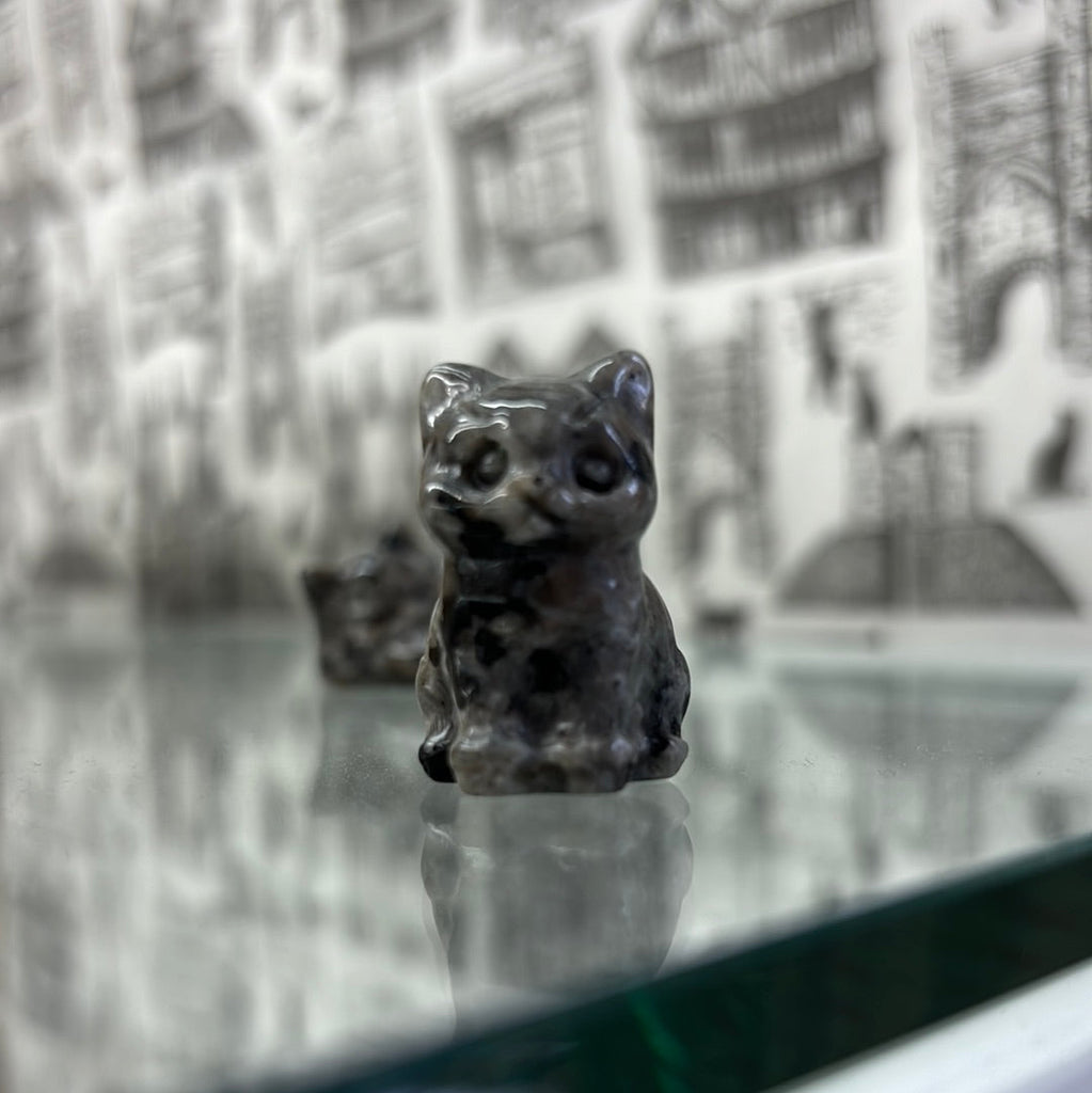 Yooperlite Gemstone Kitten, The Lucky Cat Shop