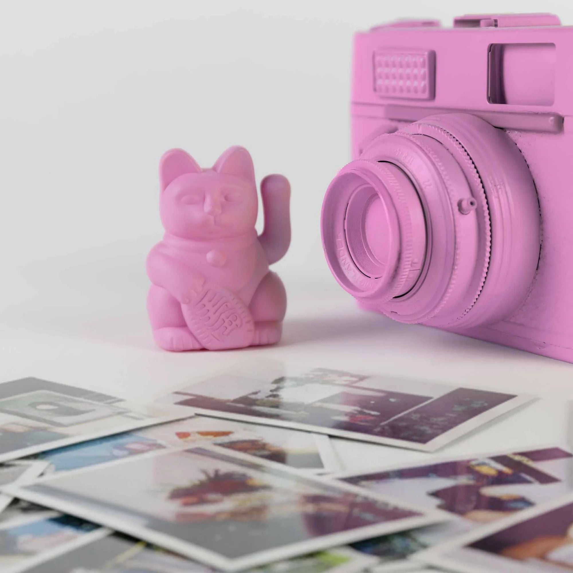Solor Cat Maneki Neko Solar Cat by Donkey HOT PINK – The Lucky Cat Shop