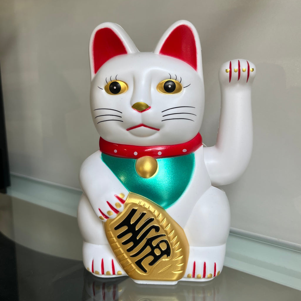 Maneki Neko 15cm white