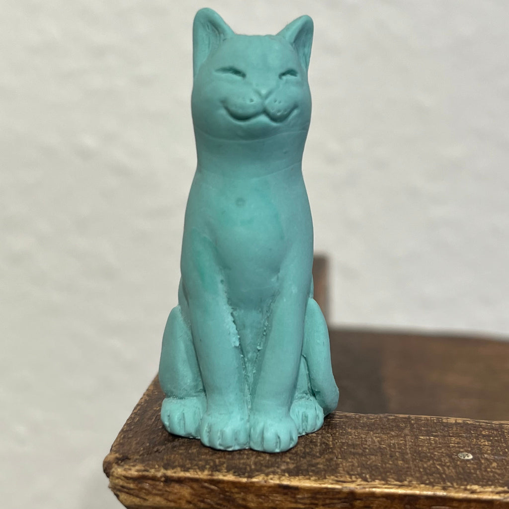 SEA GREEN Original Lucky Kitten, The Lucky Cat Shop