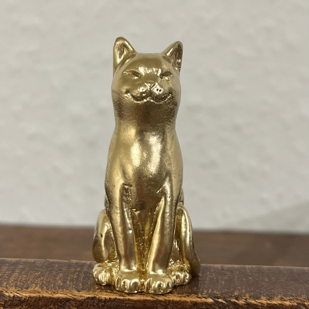 GOLD METALLIC Original Lucky Kitten, The Lucky Cat Shop